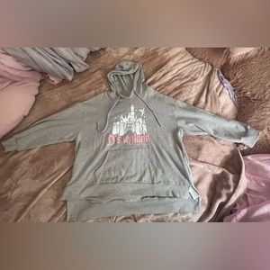 Disneyland resort high low hoodie